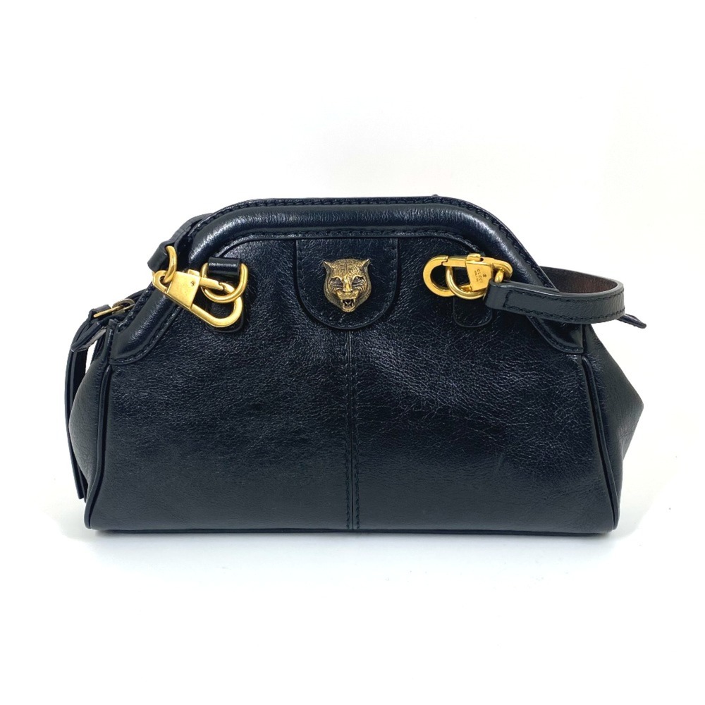 GUCCI Black GG Marmont Shoulder Bag - Picture 2 of 16